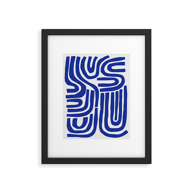 S and U Framed Art Print Gallery Image 5