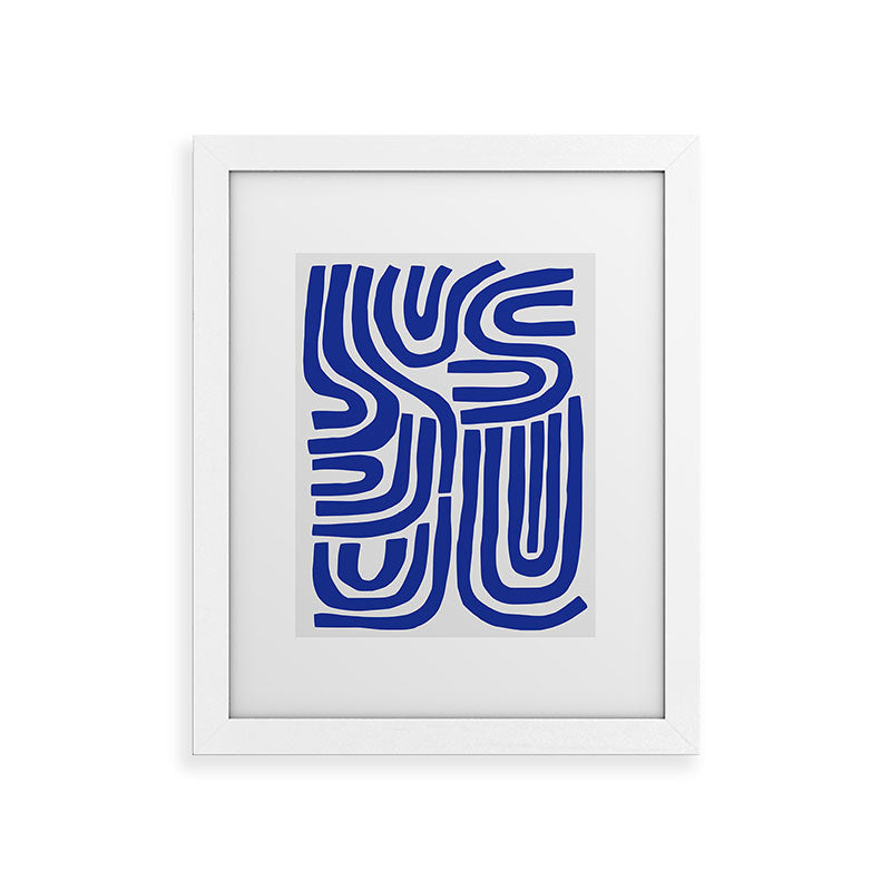 S and U Framed Art Print Gallery Image 51