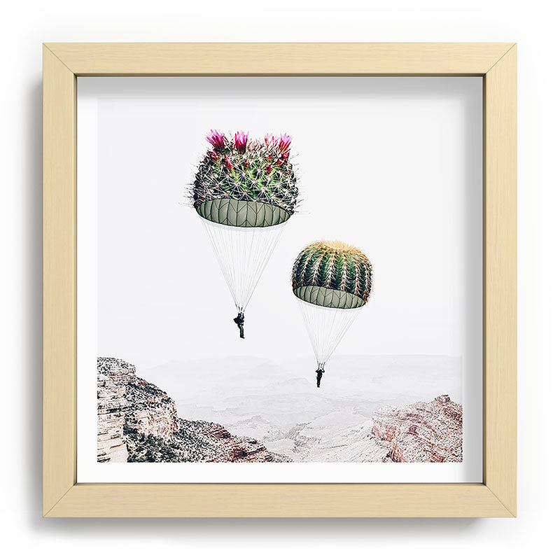Flying Cacti Framed Art Print Gallery Image 106