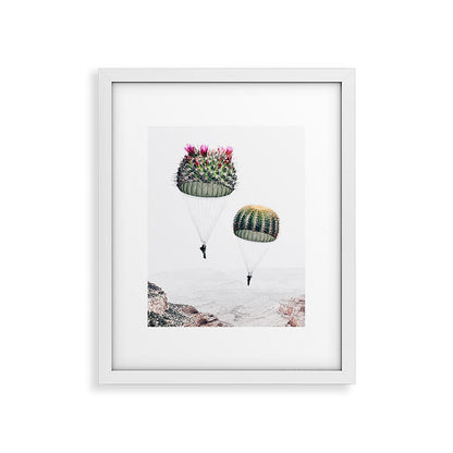 Flying Cacti Framed Art Print Gallery Image 36