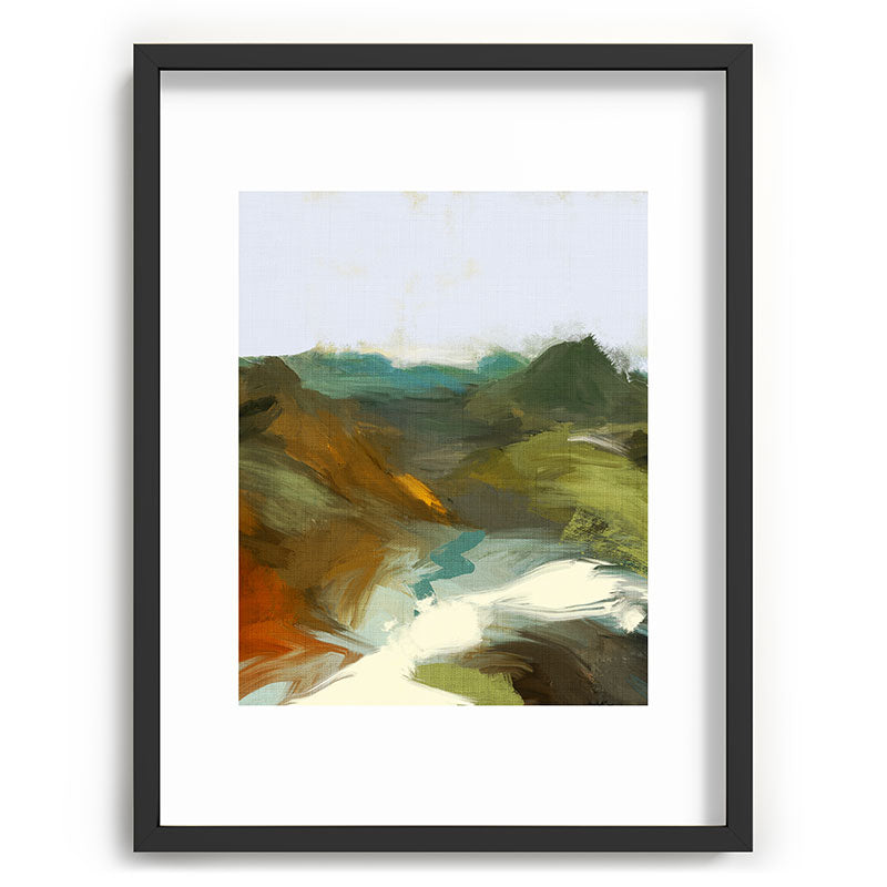the path abstract landscape art Framed Art Print Gallery Image 84