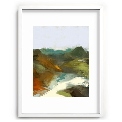 the path abstract landscape art Framed Art Print Gallery Image 108
