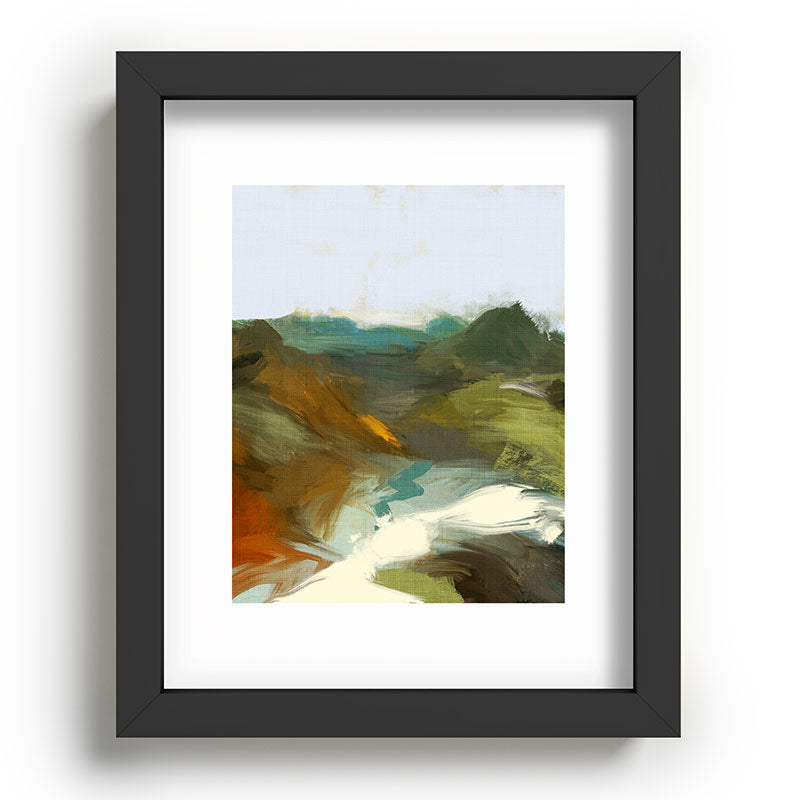 the path abstract landscape art Framed Art Print Gallery Image 78