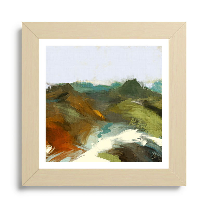 the path abstract landscape art Framed Art Print Gallery Image 68