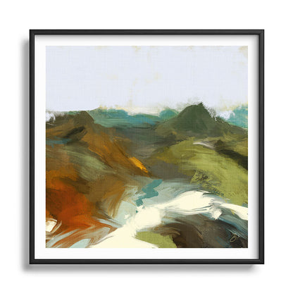 the path abstract landscape art Framed Art Print Gallery Image 122