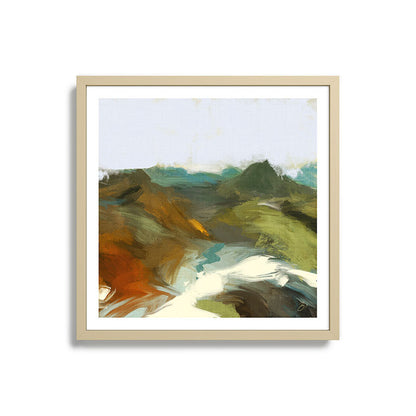 the path abstract landscape art Framed Art Print Gallery Image 27