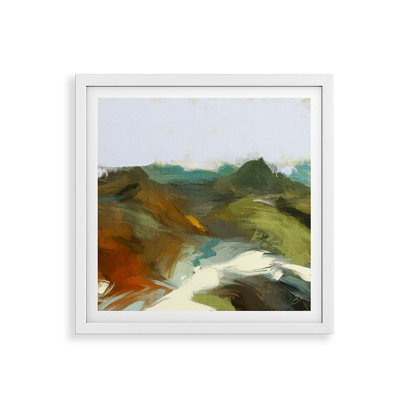 the path abstract landscape art Framed Art Print Gallery Image 38