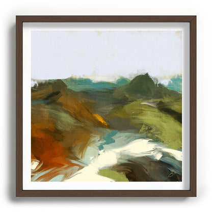 the path abstract landscape art Framed Art Print Gallery Image 101