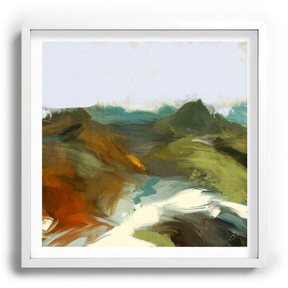 the path abstract landscape art Framed Art Print Gallery Image 118