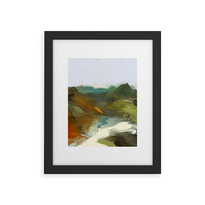 the path abstract landscape art Framed Art Print Gallery Image 40