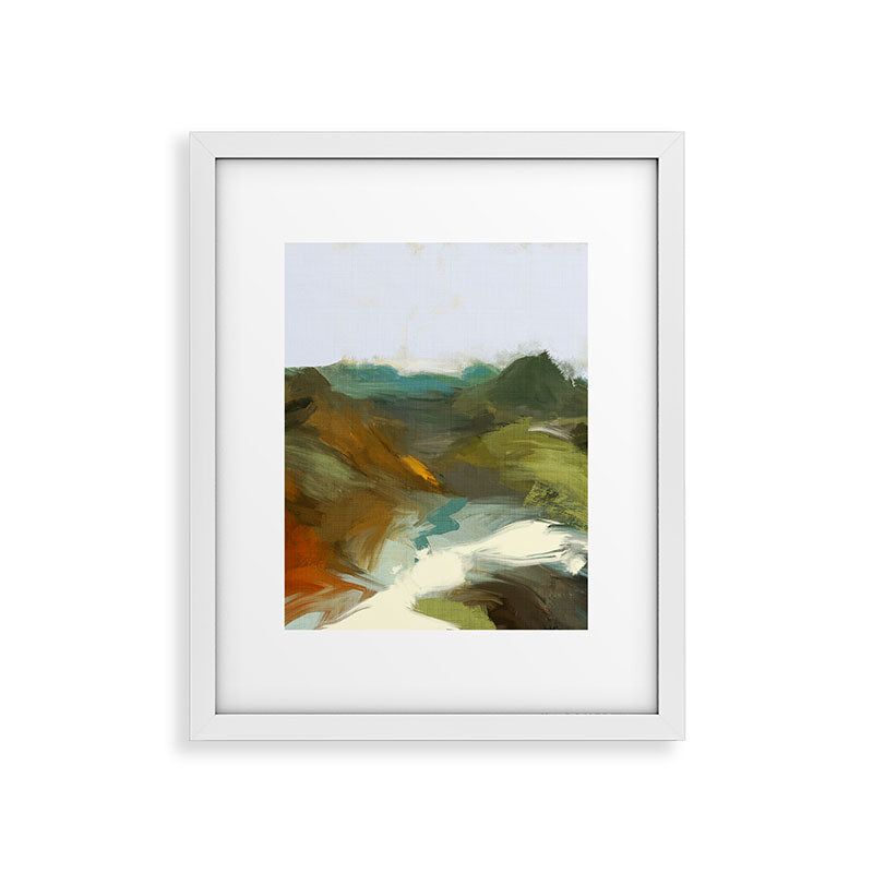 the path abstract landscape art Framed Art Print Gallery Image 34