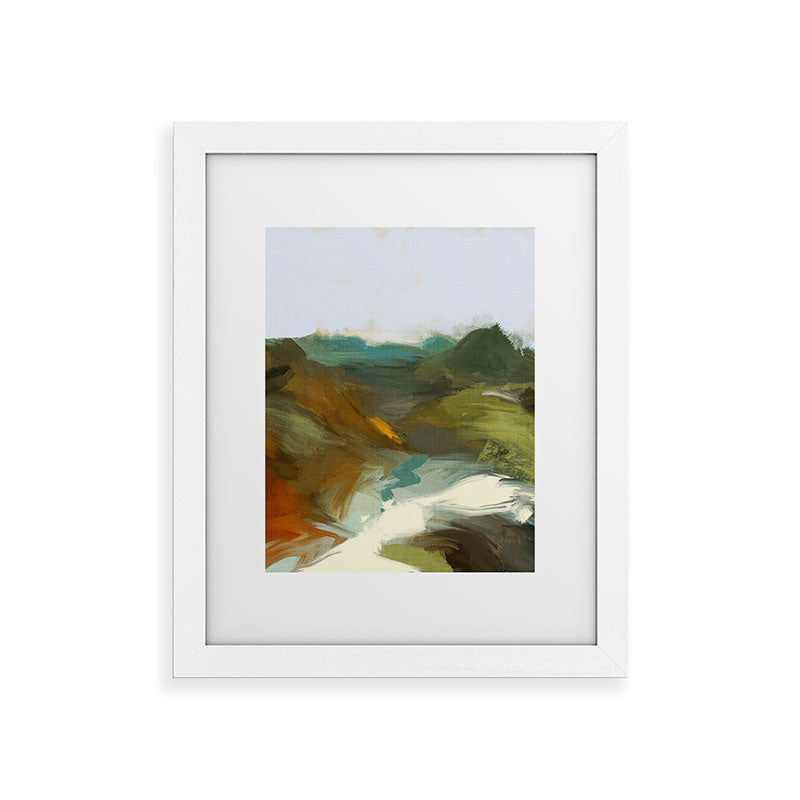 the path abstract landscape art Framed Art Print Gallery Image 70