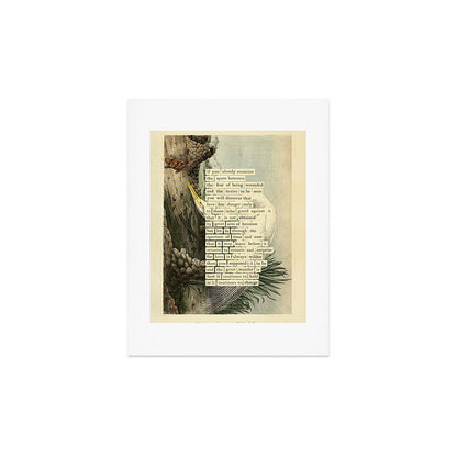 Great White Egret Divination from # An Almanac of Birds # Divinations for Uncertain Days Art Print Gallery Image 3