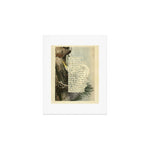 Great White Egret Divination from # An Almanac of Birds # Divinations for Uncertain Days Art Print Gallery Image 1