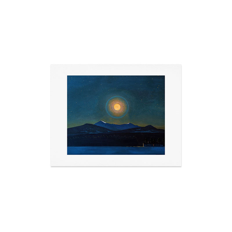 "Moonlight, Winter" by Rockwell Kent (1940) Art Print Gallery Image 3