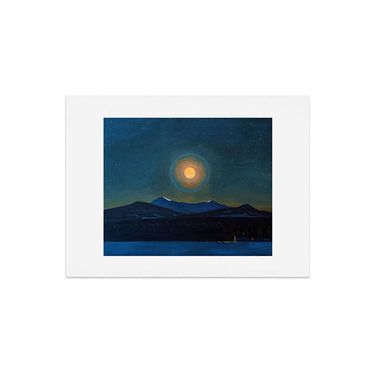 "Moonlight, Winter" by Rockwell Kent (1940) Art Print Gallery Image 6