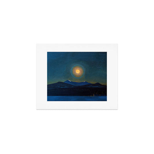 "Moonlight, Winter" by Rockwell Kent (1940) Art Print Gallery Image 1
