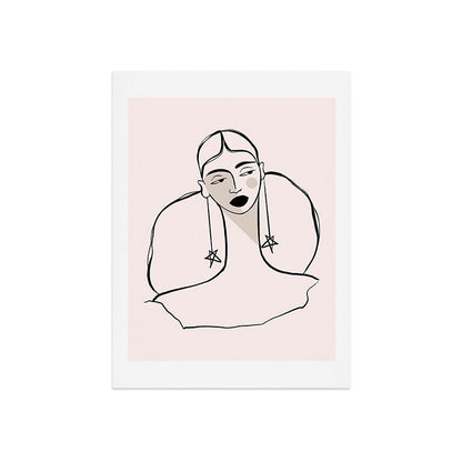 Boho Ponytail Art Print Gallery Image 9