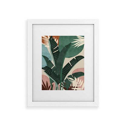 Modern jungle shapes Framed Art Print Gallery Image 70