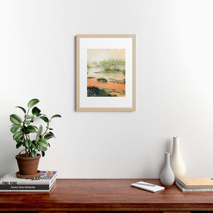 Egret On The Marsh Framed Art Print Gallery Image 64