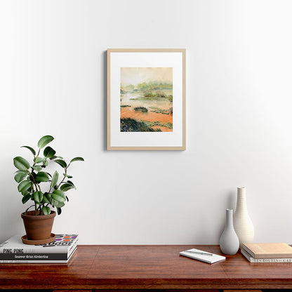 Egret On The Marsh Framed Art Print Gallery Image 26