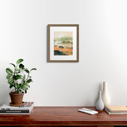 Egret On The Marsh Framed Art Print Gallery Image 53