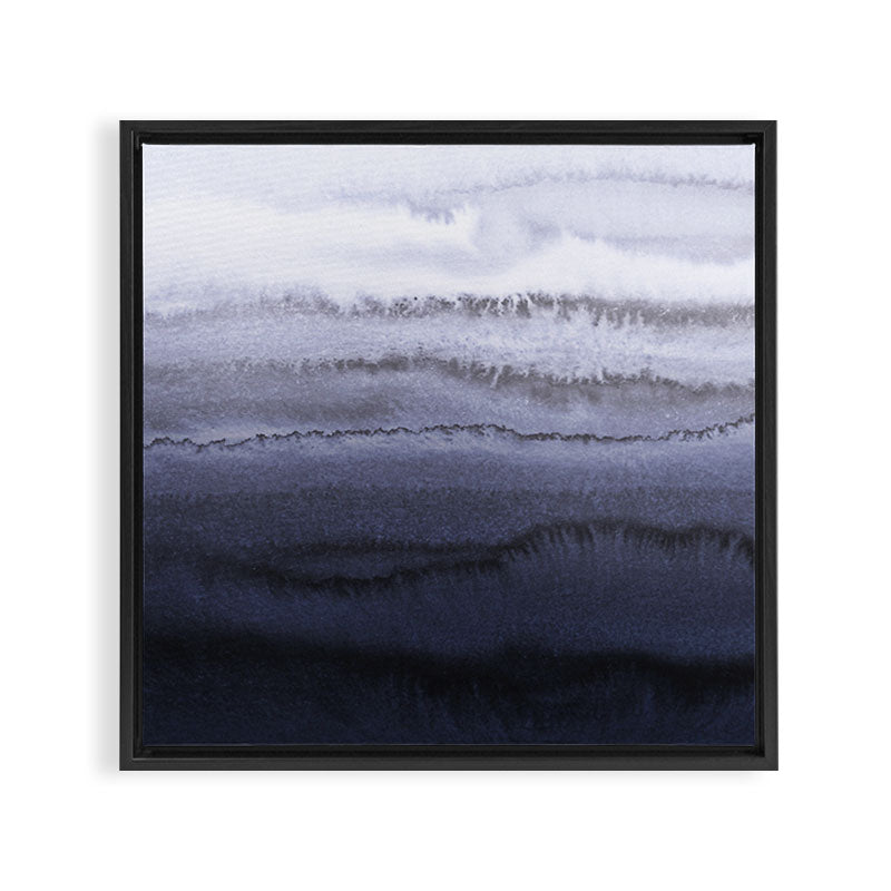 WITHIN THE TIDES BLUE Framed Canvas Print Gallery Image 2