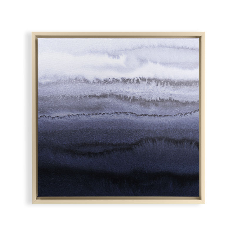 WITHIN THE TIDES BLUE Framed Canvas Print Gallery Image 7