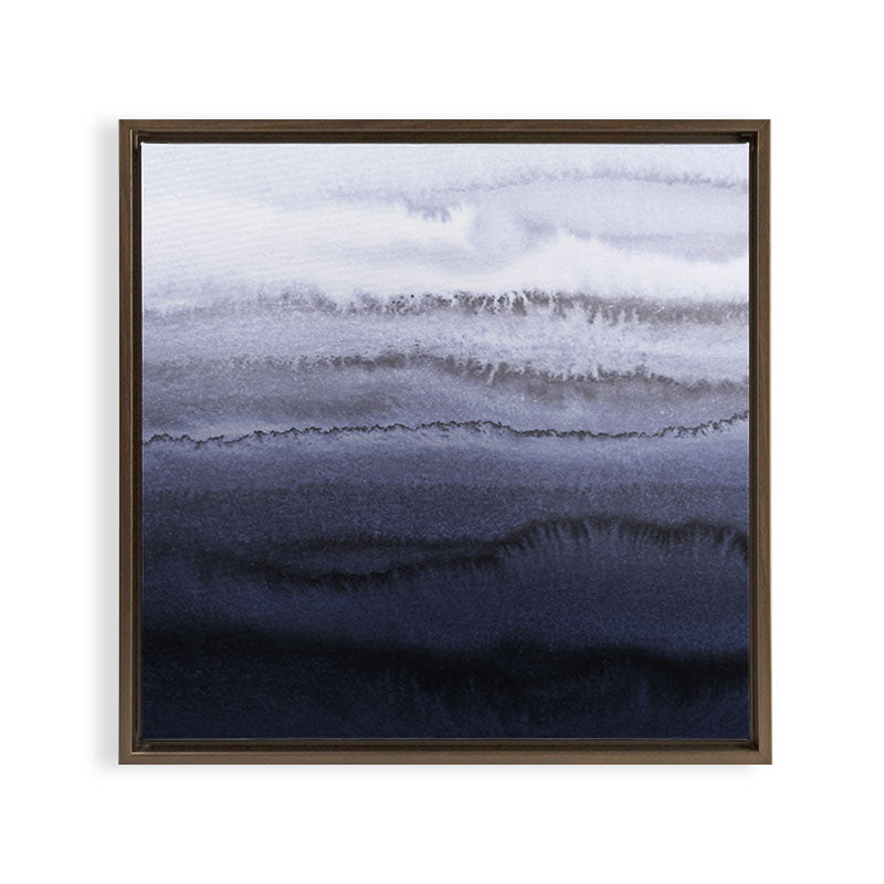 WITHIN THE TIDES BLUE Framed Canvas Print Gallery Image 4