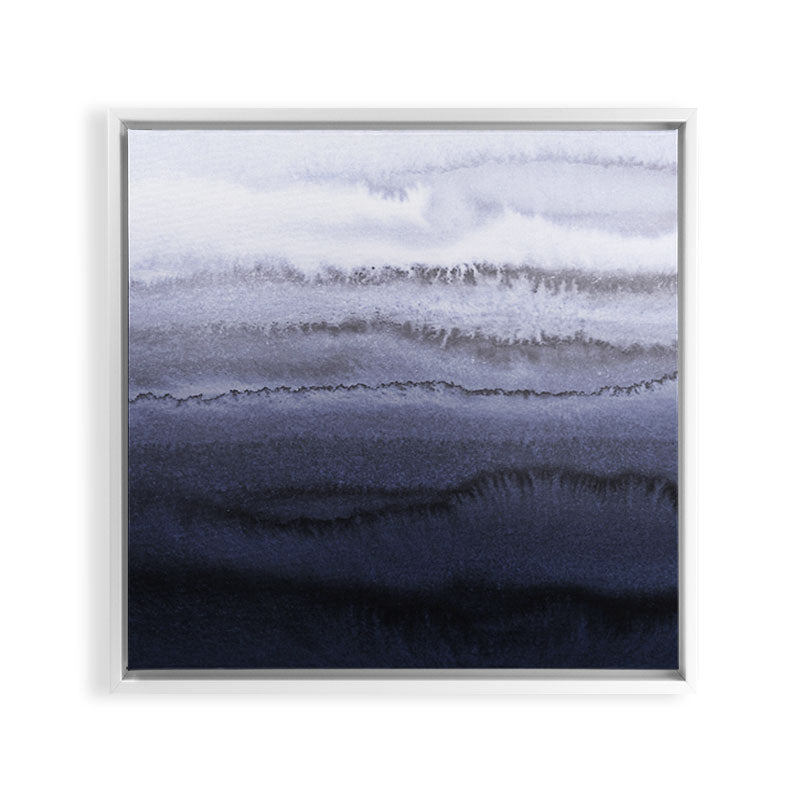 WITHIN THE TIDES BLUE Framed Canvas Print Gallery Image 10