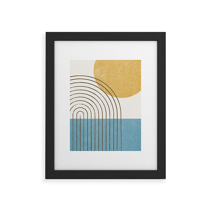 Sunny ocean Framed Art Print Gallery Image 47