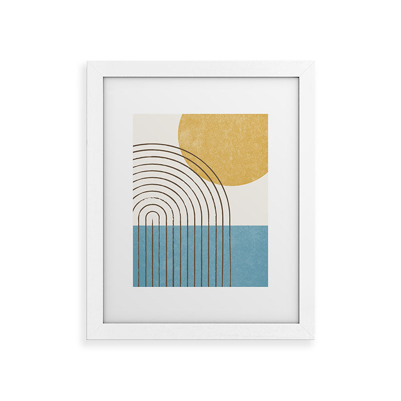 Sunny ocean Framed Art Print Gallery Image 74