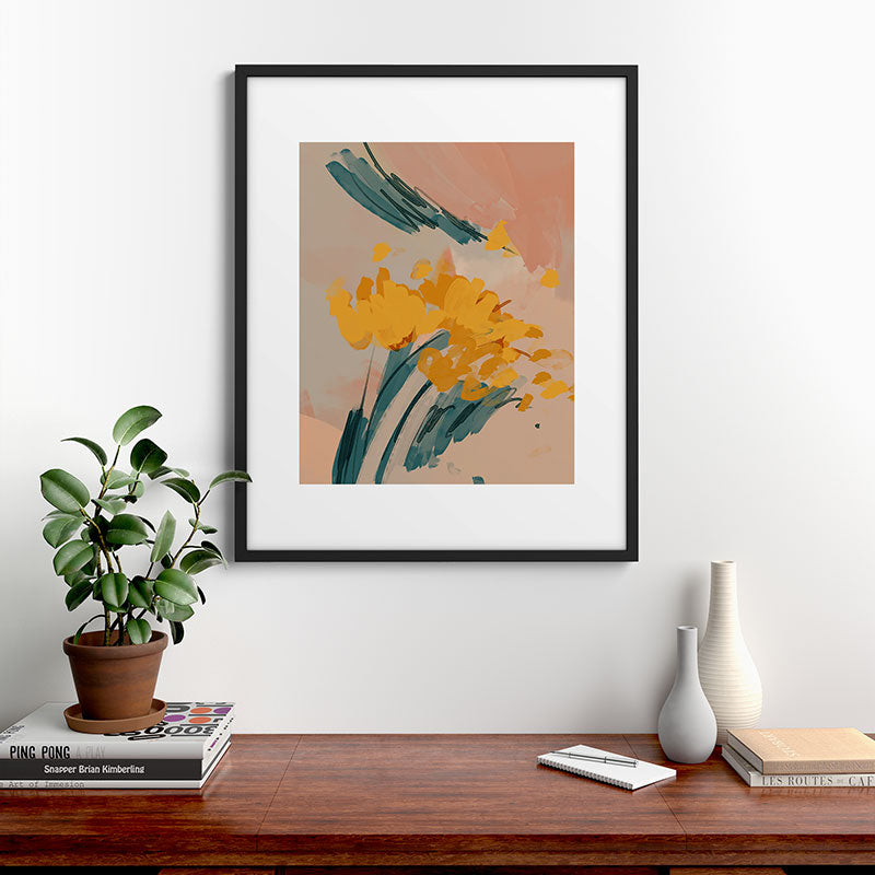 Bouquet Of Summer Sunshine Framed Art Print Gallery Image 9