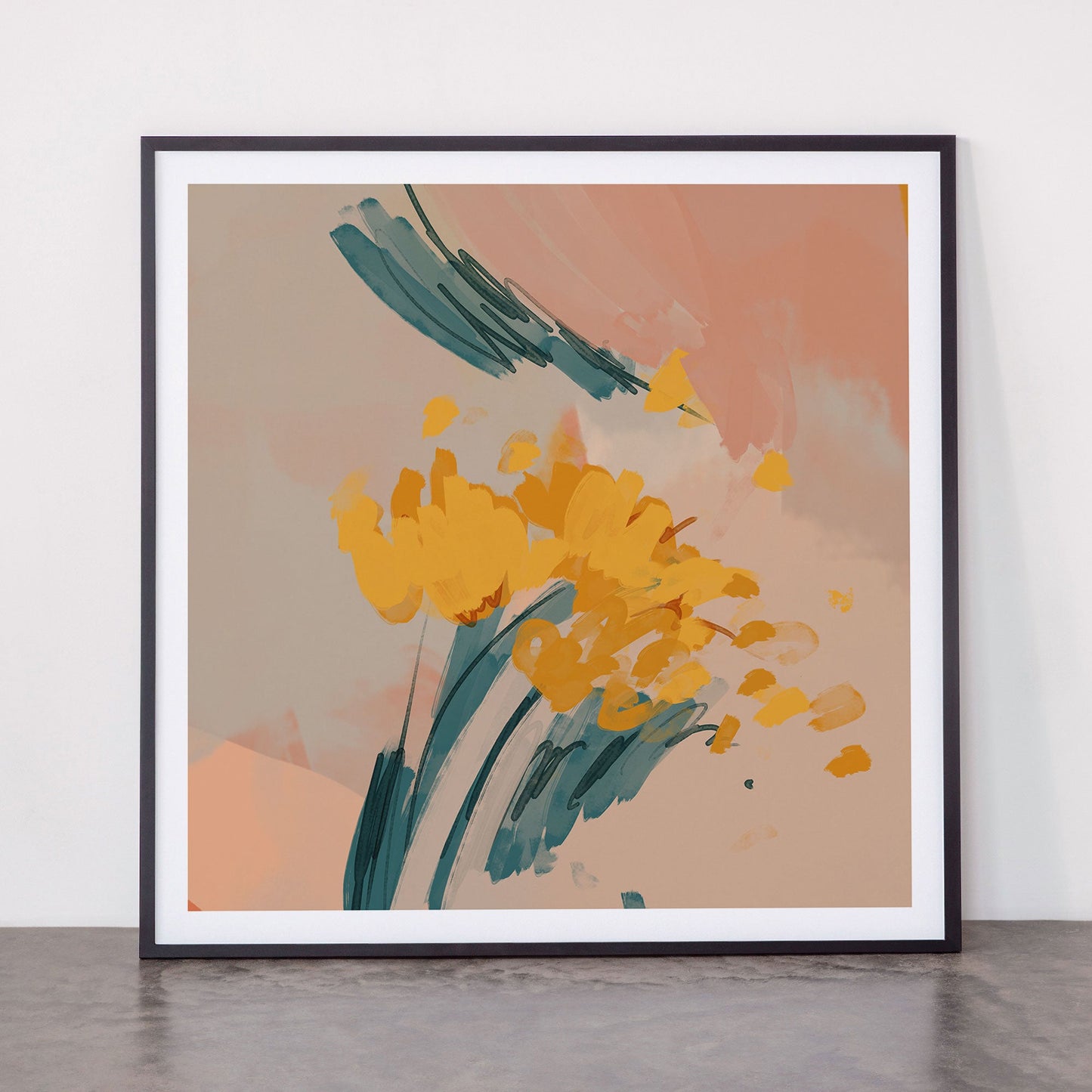 Bouquet Of Summer Sunshine Framed Art Print Gallery Image 11