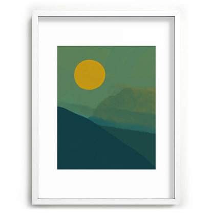 The Hills Felt Green That Evening Framed Art Print Gallery Image 108