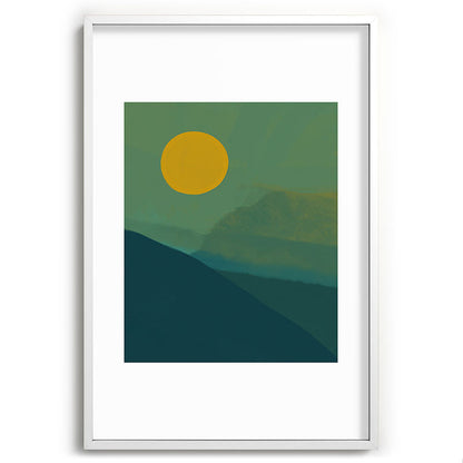 The Hills Felt Green That Evening Framed Art Print Gallery Image 110