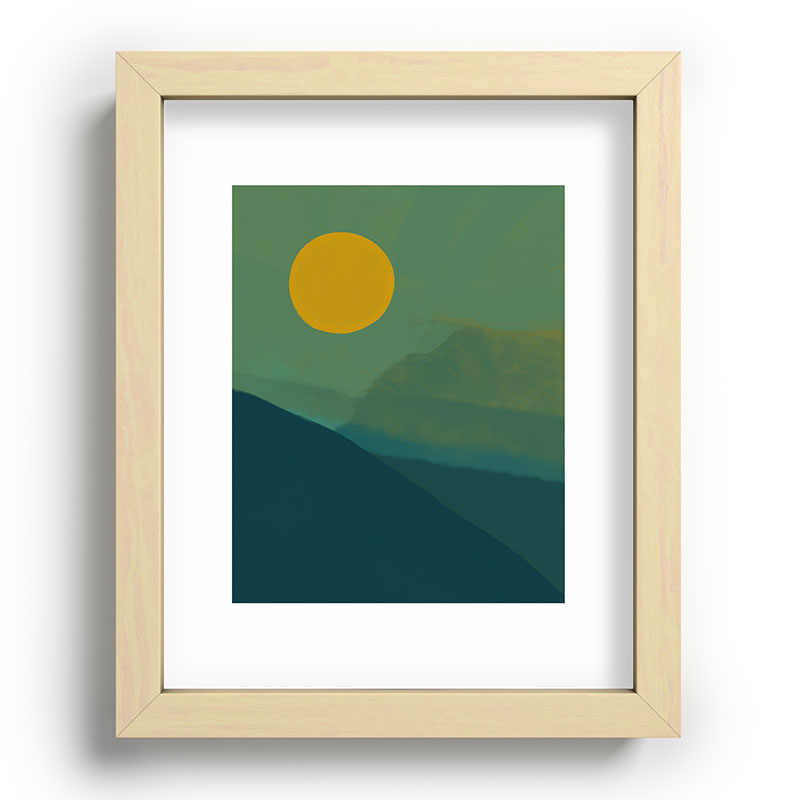 The Hills Felt Green That Evening Framed Art Print Gallery Image 96