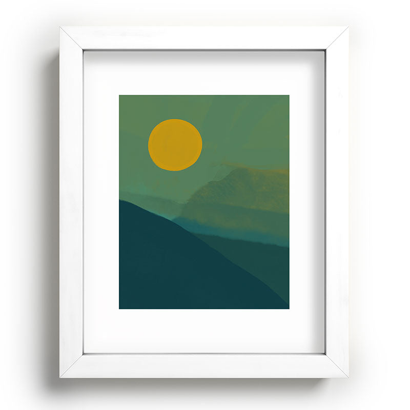 The Hills Felt Green That Evening Framed Art Print Gallery Image 104