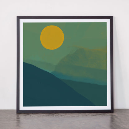 The Hills Felt Green That Evening Framed Art Print Gallery Image 55
