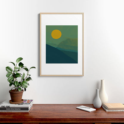 The Hills Felt Green That Evening Framed Art Print Gallery Image 28
