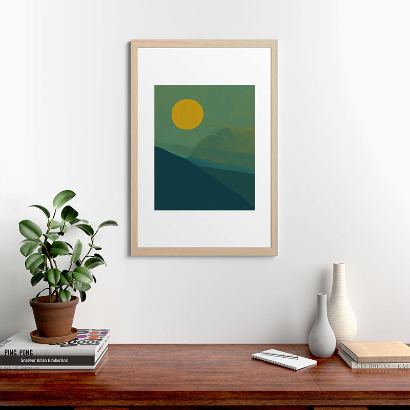 The Hills Felt Green That Evening Framed Art Print Gallery Image 65