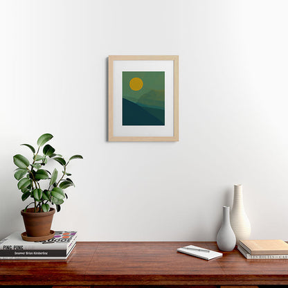 The Hills Felt Green That Evening Framed Art Print Gallery Image 63