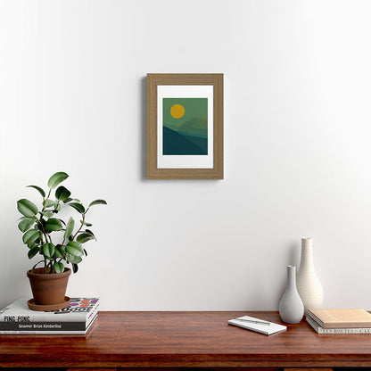 The Hills Felt Green That Evening Framed Art Print Gallery Image 52