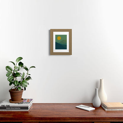 The Hills Felt Green That Evening Framed Art Print Gallery Image 51