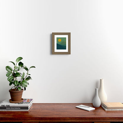 The Hills Felt Green That Evening Framed Art Print Gallery Image 49