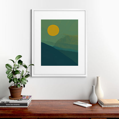 The Hills Felt Green That Evening Framed Art Print Gallery Image 76