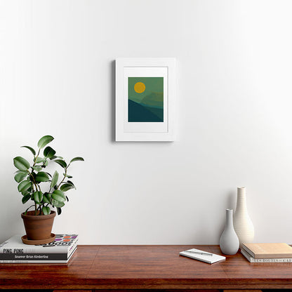 The Hills Felt Green That Evening Framed Art Print Gallery Image 72