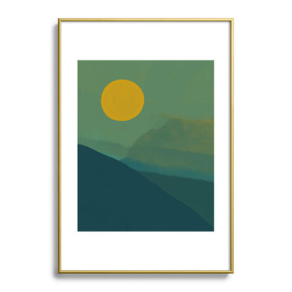 The Hills Felt Green That Evening Framed Art Print Gallery Image 123