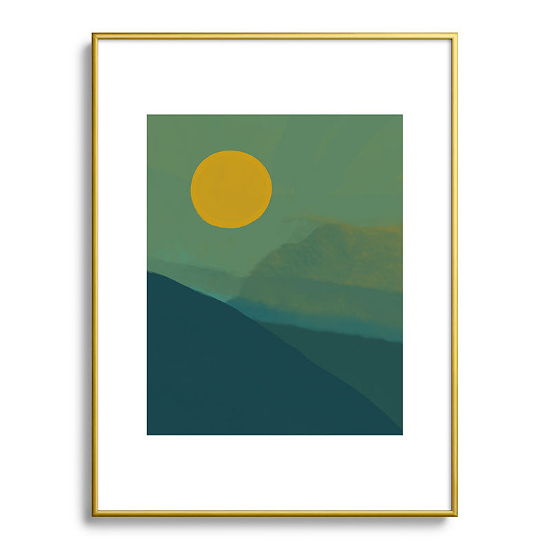 The Hills Felt Green That Evening Framed Art Print Gallery Image 124