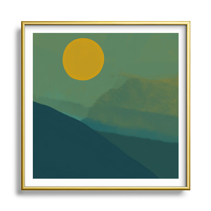 The Hills Felt Green That Evening Framed Art Print Gallery Image 133